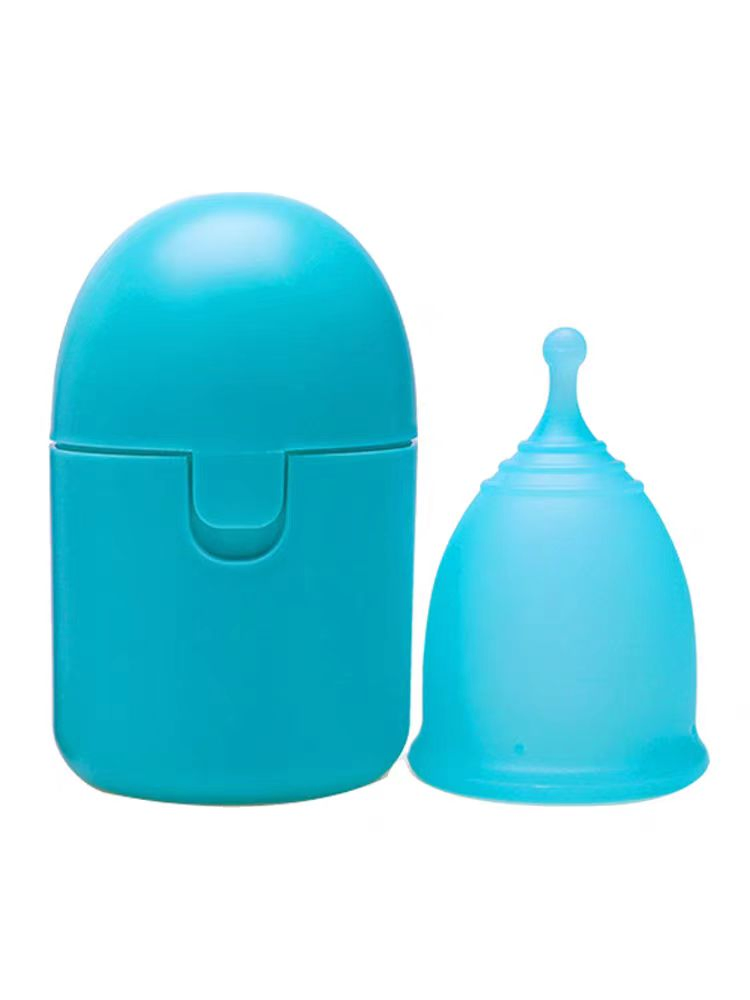 Medical Grade Silicone Menstrual Cup for Lady Period Feminine Hygiene