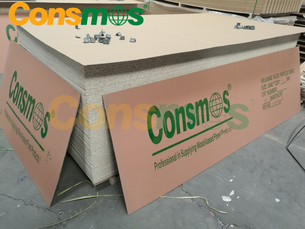 1220X2440mm 3mm 18mm Both Sides Melamine MDF 18mm White Coloured MDF Board