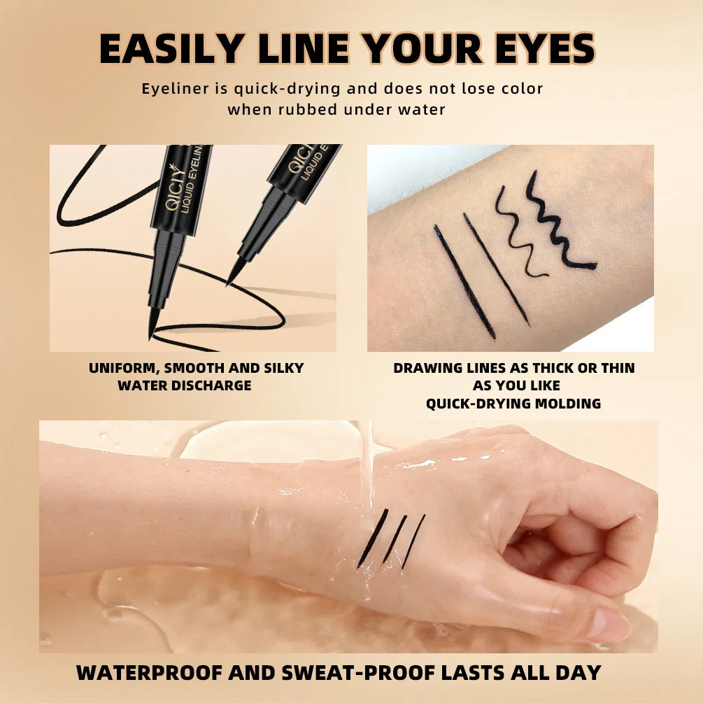 1.5g Waterproof Sweat-Proof Smudge-Proof Quick Drying Liquid Eyeliner Pencil