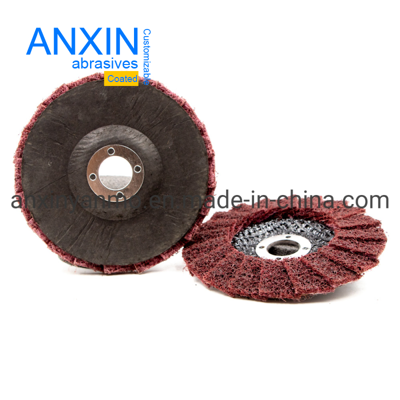 115mm Non-Woven Nylon Flap Disc for Precision Metal Finishing