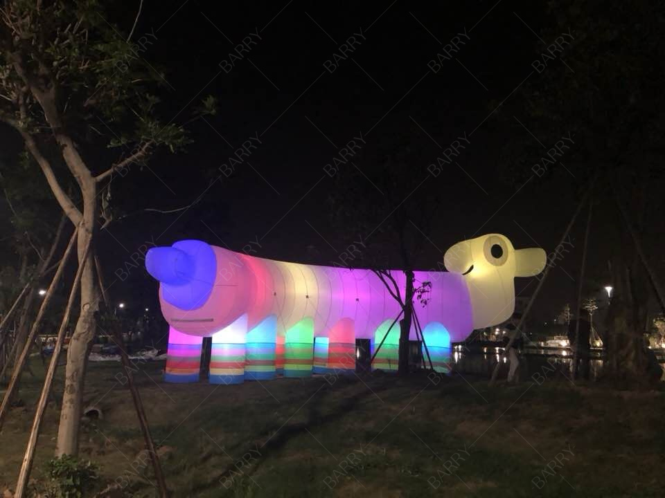 Outdoor Special Shape Lighting Inflatable with LED Light for Advertising Event