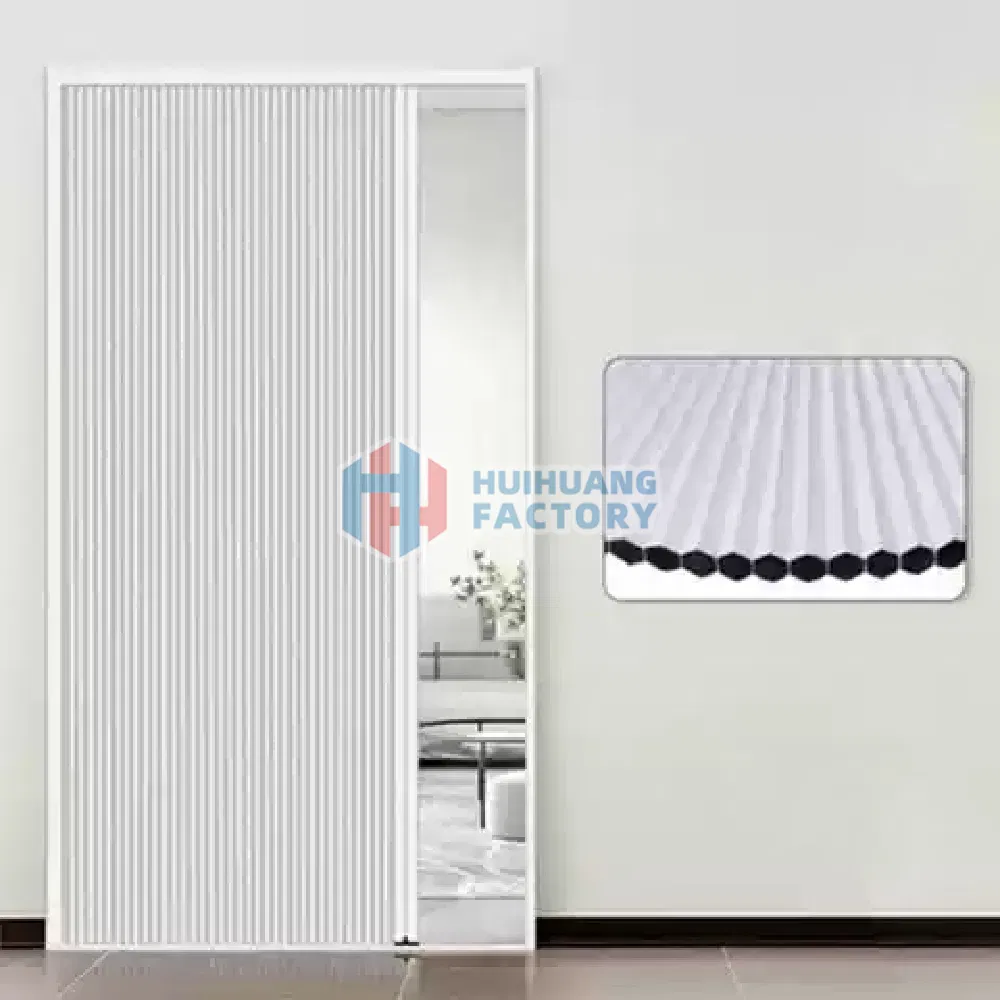Wholesale Aluminum Frame Pleated Honeycomb Fabric Screen Used for Door or Window