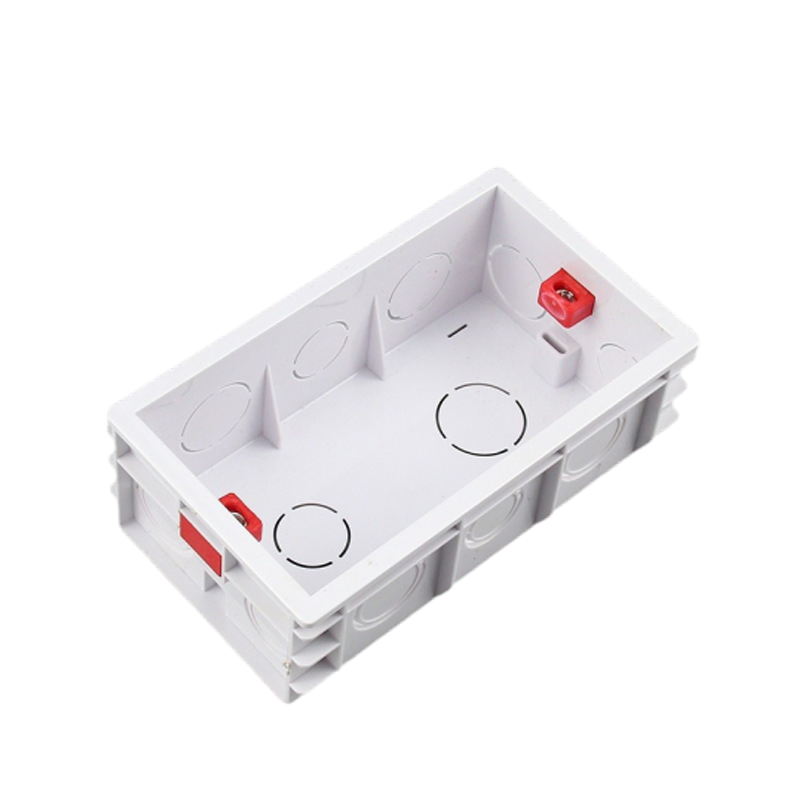 Огнестойкая встраиваемая монтажная коробка для выключателя