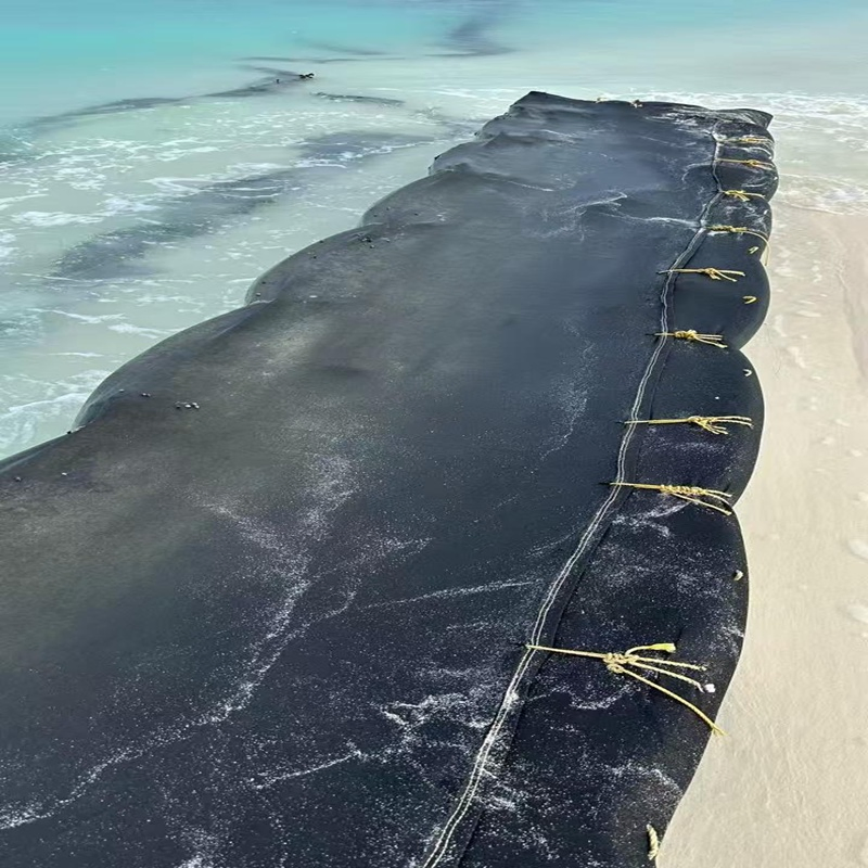 Durable Black Geotextile Polypropylene PP Fabric Geobag for Construction