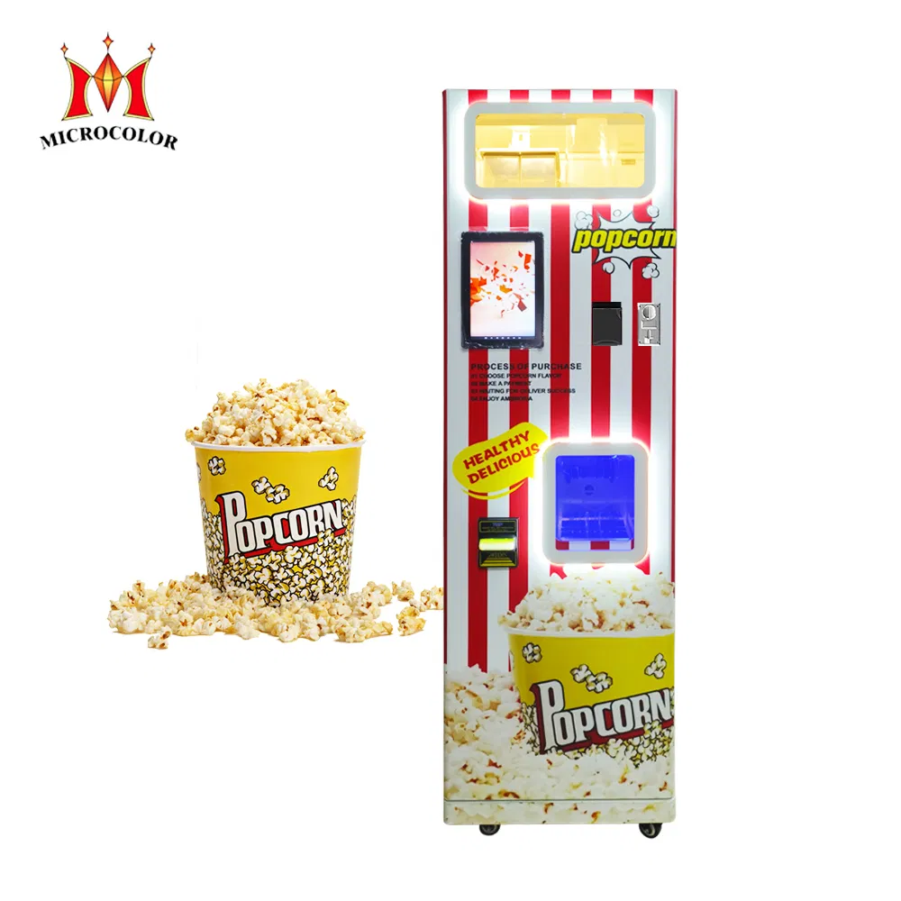 Premium Automatic Popcorn Vending Machine for Commercial Use