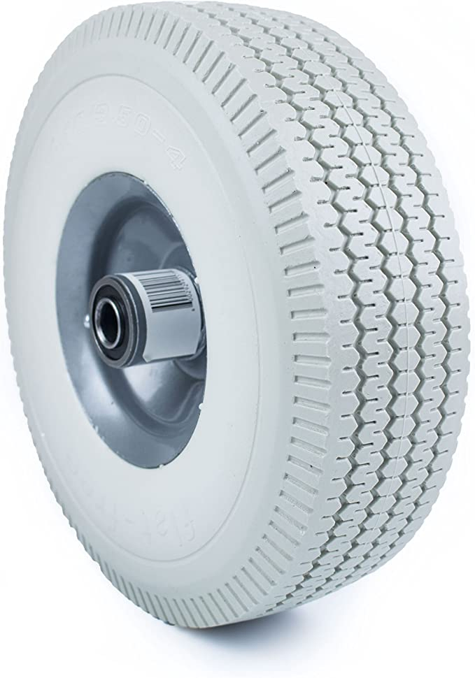 Solid Rubber Polyurethane Foaming Flat Free PU Foam Trolley Wheelbarrow Wheels