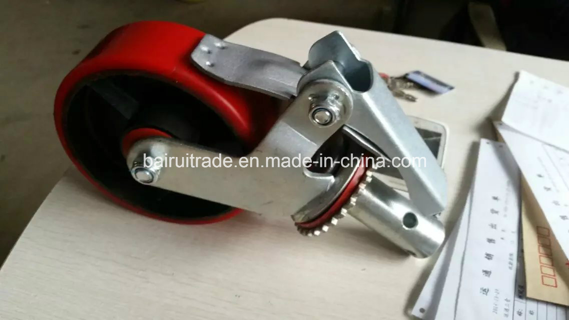 Trolley Wheel Solid Rubber Wheel Heavy Duty Caster for China