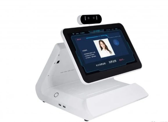 11.6-Inch Dual-Screen Desktop Face Recognition, Card Swiping, Qr Code Scanning, Consumption Inquiry and Payment Terminal