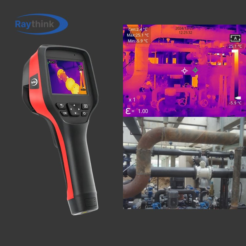 Wireless Transmission Precise Handheld Thermal Imaging Precise Handheld Thermal Imaging Camera with Hot/Cold Spot Tracking for Industrial and R&D Applications