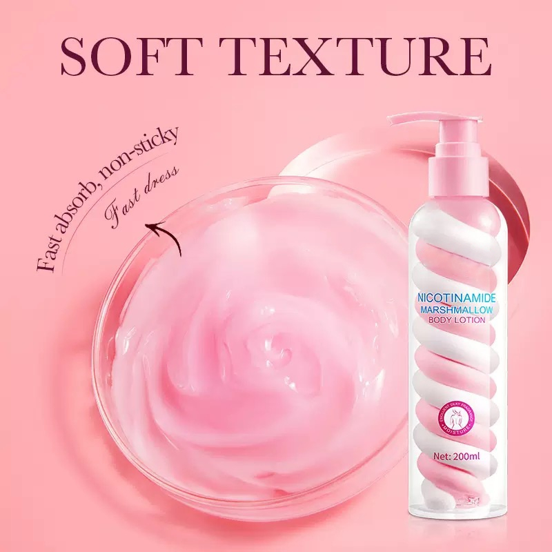 200ml Body Lotion Cream Care Moisturizing Aroma Niacinamide Avocado Body Lotion with Fragrance Whitening Face Body Cream