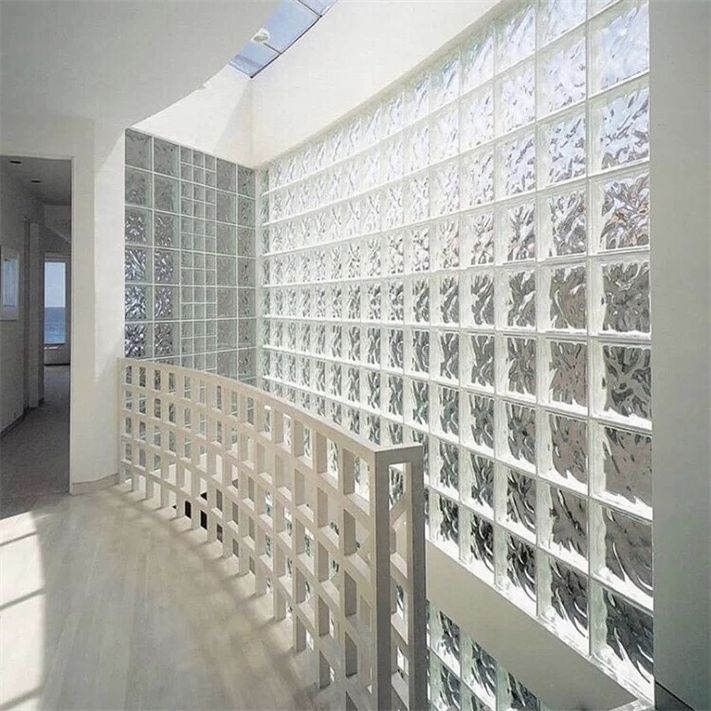 Colored Crystal Glass Bricks Hollow Glass Block