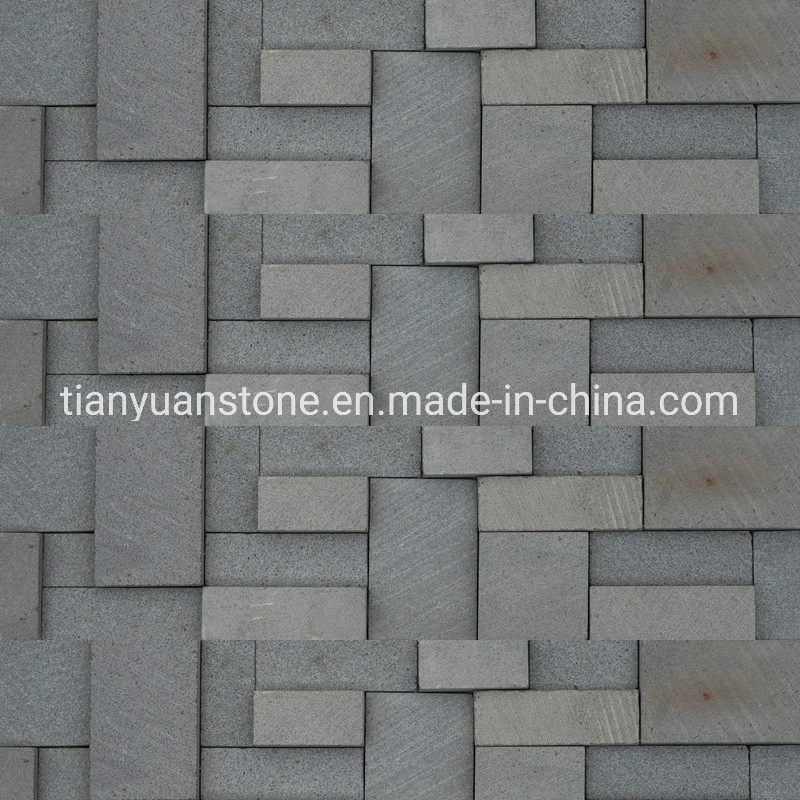 Hainan Grey/ Black Basalt Anti Slip Floor Tiles for Outdoor Paving