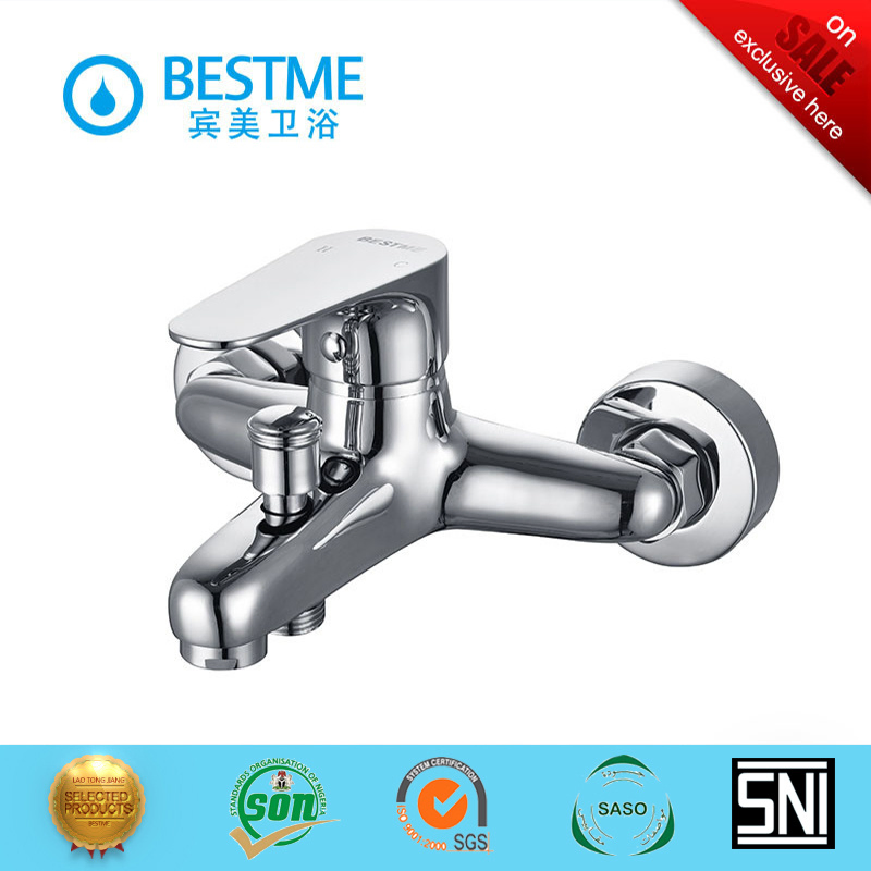 Смеситель для ванны BM-50091, хром, однорычажный