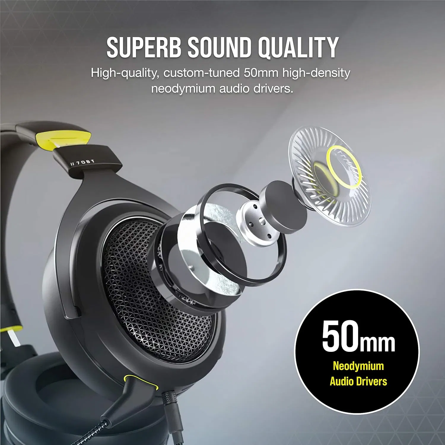 Игровая гарнитура Corsair HS70 Bluetooth
