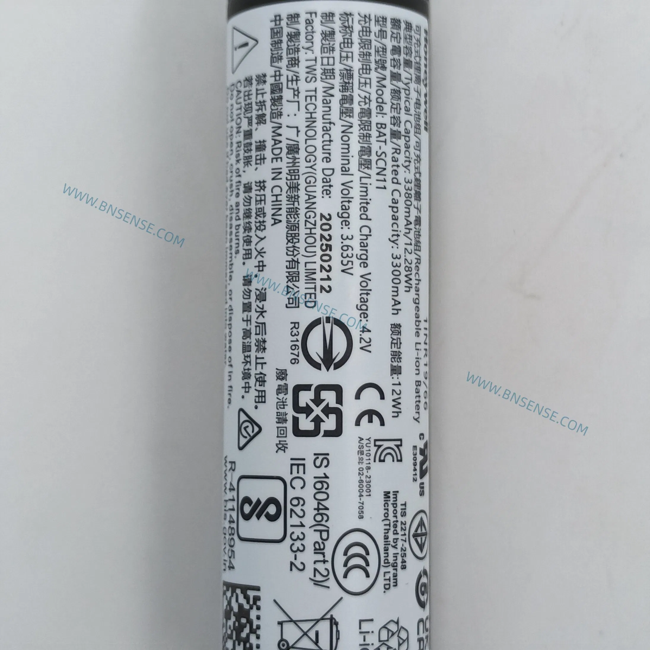 Honeywell BAT-SCN11 Battery Smart Battery Lithium-ion Battery