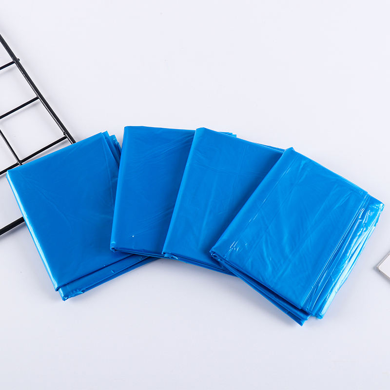 PE Disposable Medical Apron Hospital for Healthcare Polythylene Waterproof Disposable Non-Sterile Blue Apron