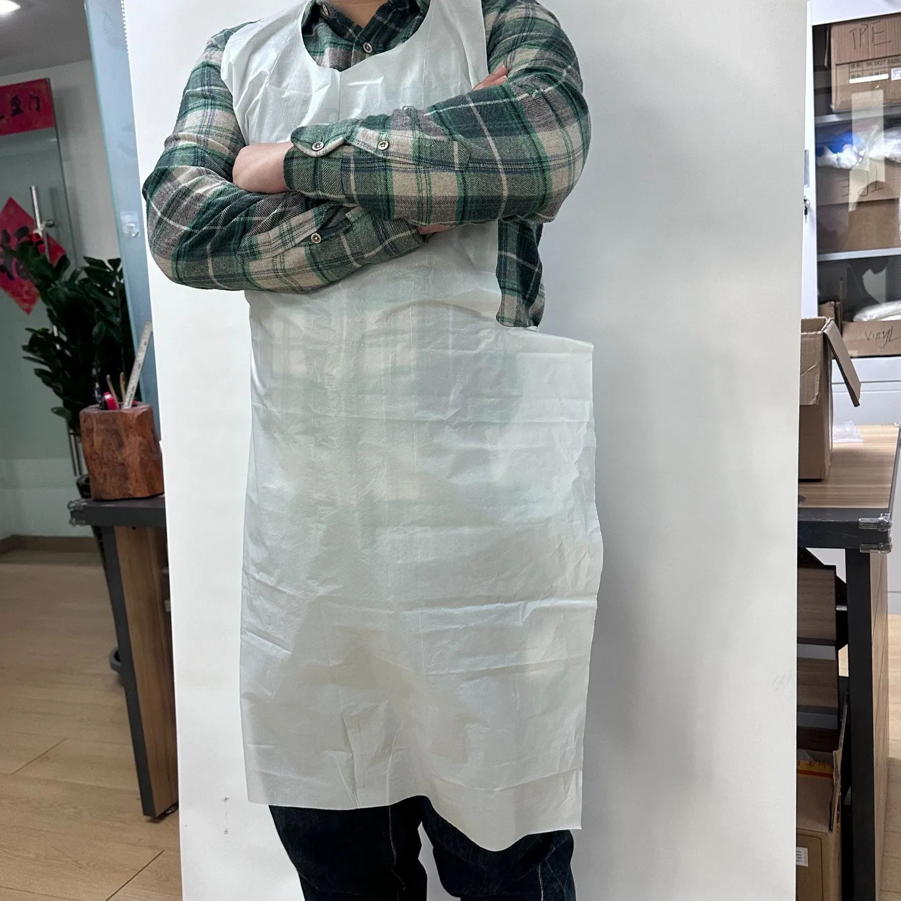 Disposable PE Aprons—Either Full-Length or Waist-Length—Are Super Affordable, Handy, Lightweight, Easy to Use, and Stains at Bay