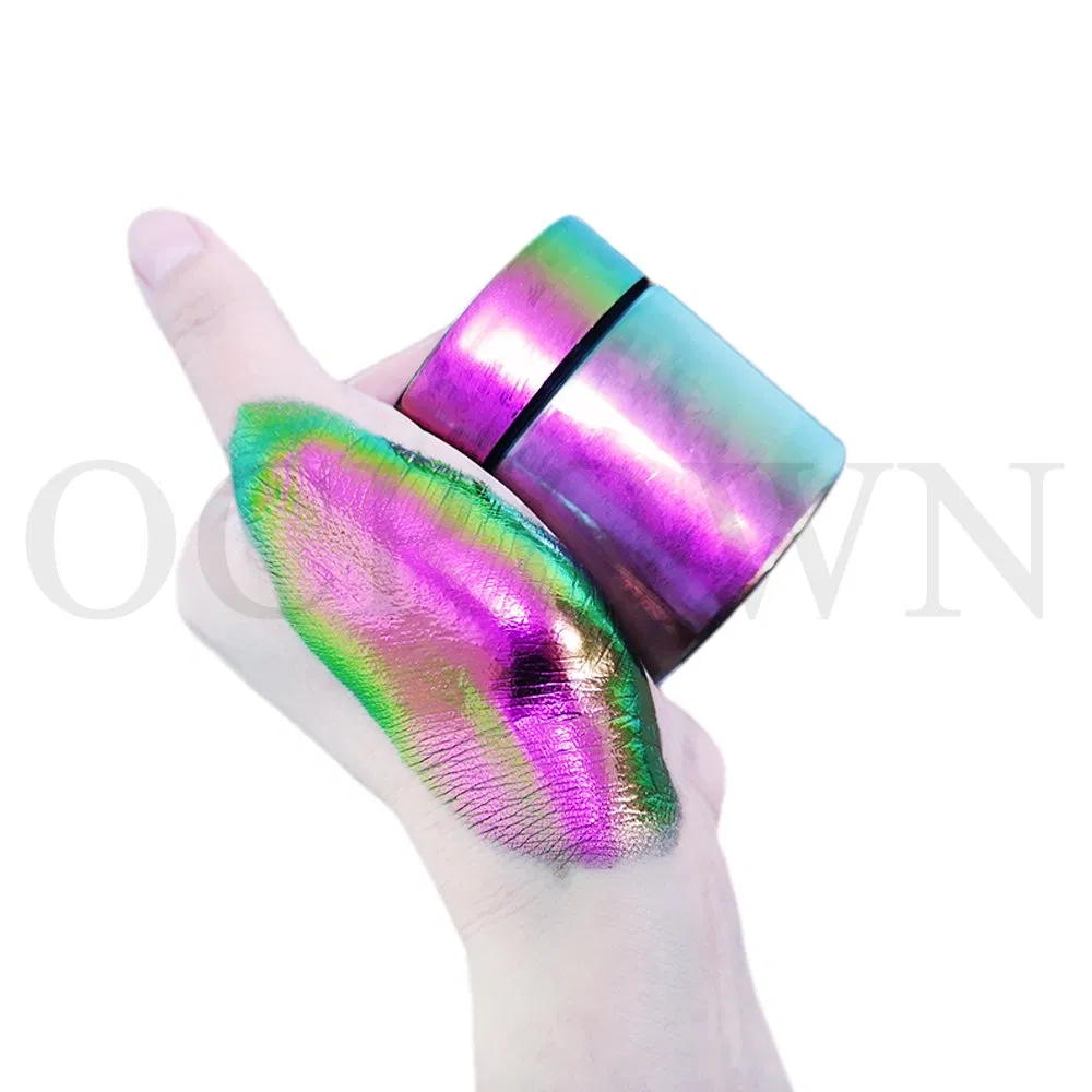 Chameleon Eyeshadow Powder Chrome Nail Pigment for Color Shift Car Paint