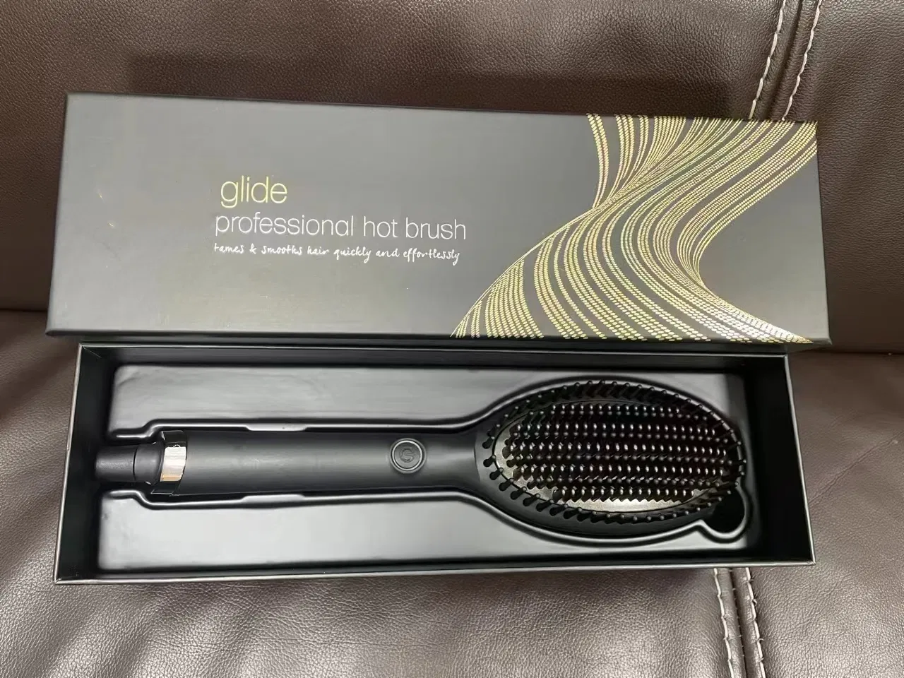 Constant Temperature Hair Straightener with Negative Ion Clamp and Curling Iron Chronos
