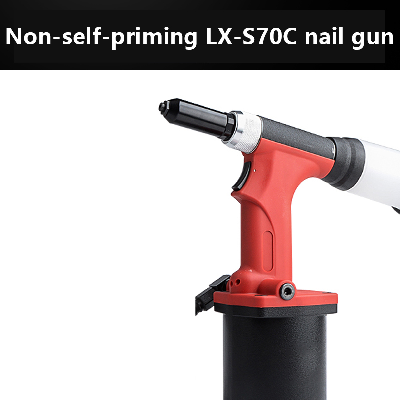 Extended Stroke Non-Self-Priming Rivet Gun S70c High Efficiency Pneumatic Rivet Gun Rivet Gun