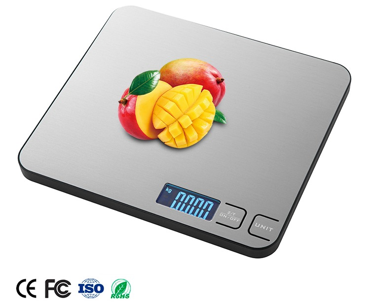 Кухонные весы с LCD дисплеем и функцией Tare