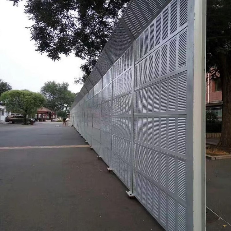 Vertical Double Opening Soundproof Shutters Modern Simplicity Waterproof Exterior Wall Outdoor Fence Barrier