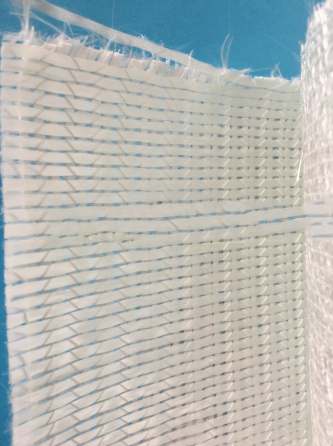 Combo Knitted Mat Fiberglass for Aerospace