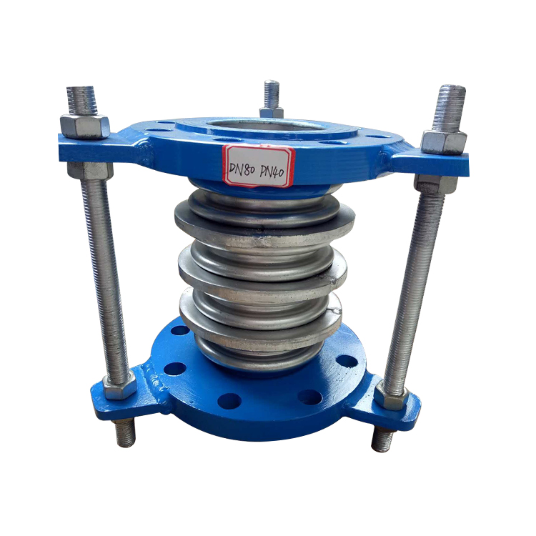 China Supplier Flanged Stainless Steel Corrugated Bellows Expansion Joint