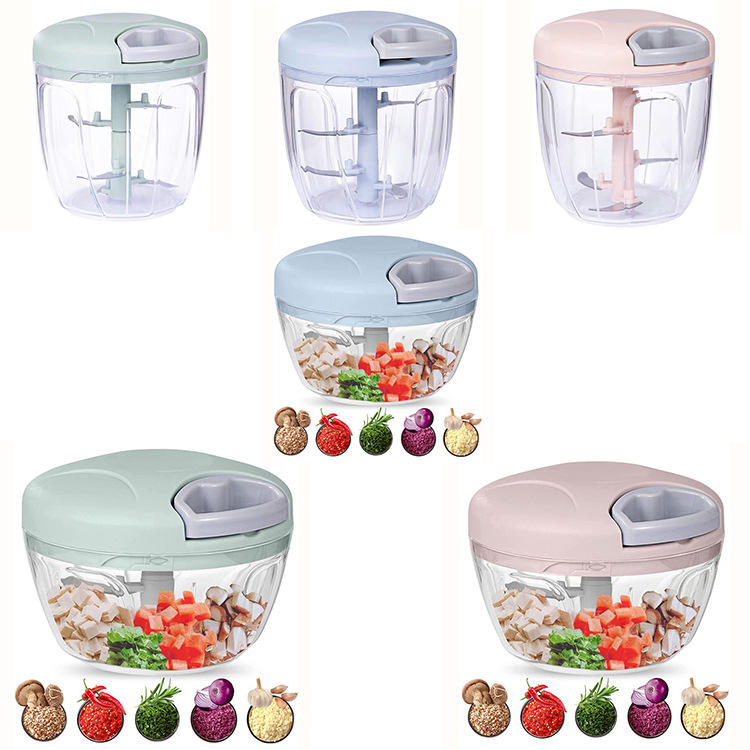 Ручной измельчитель продуктов 500 мл с верёвкой