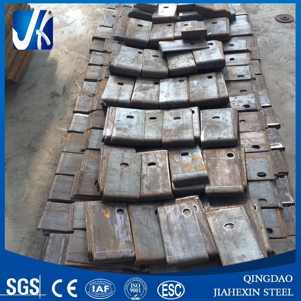 Steel Angle Bracket with Drill Holes