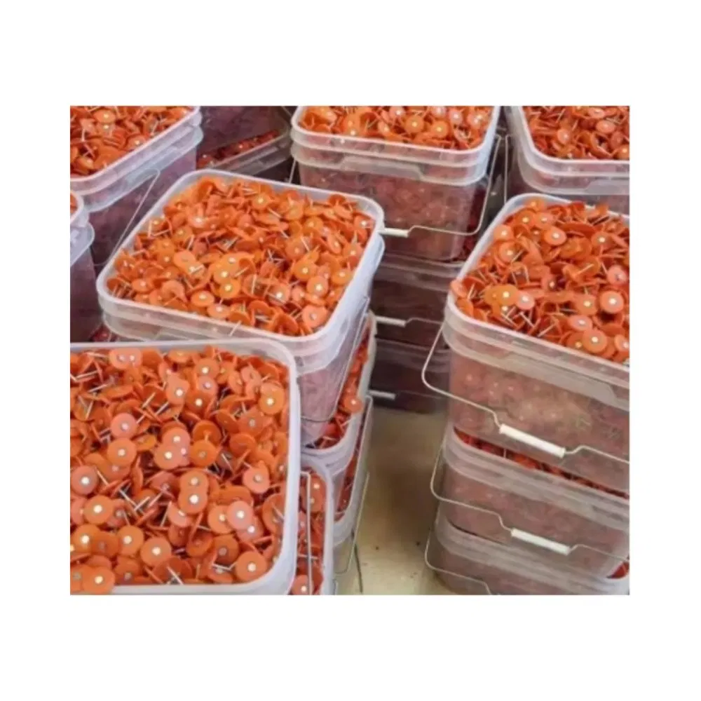 3/4" Plastic Round Cap Roofing Nails