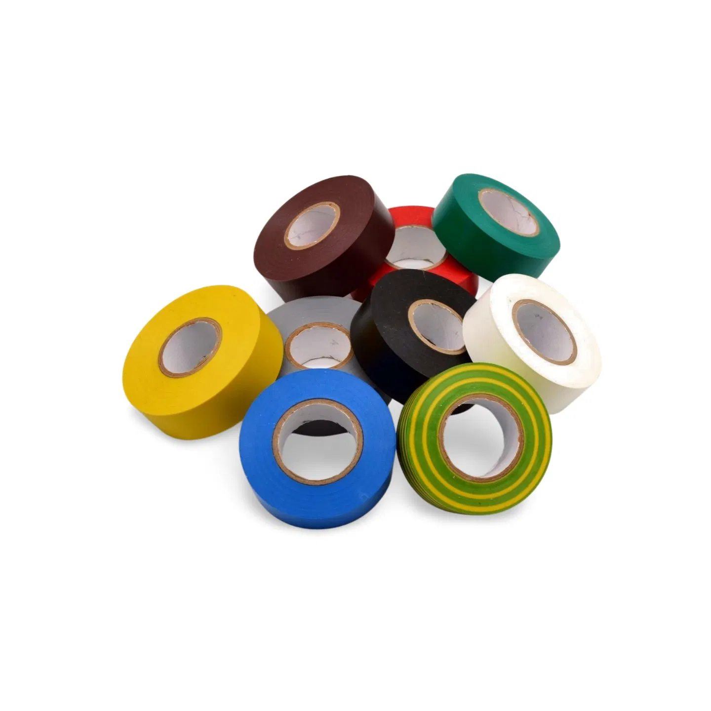 Ten Colors Electric Insulating Tape in Rolls