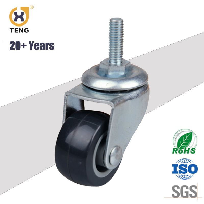 Hospital IV Pole & Stand Caster Wheel Light Duty Medical Cart Caster
