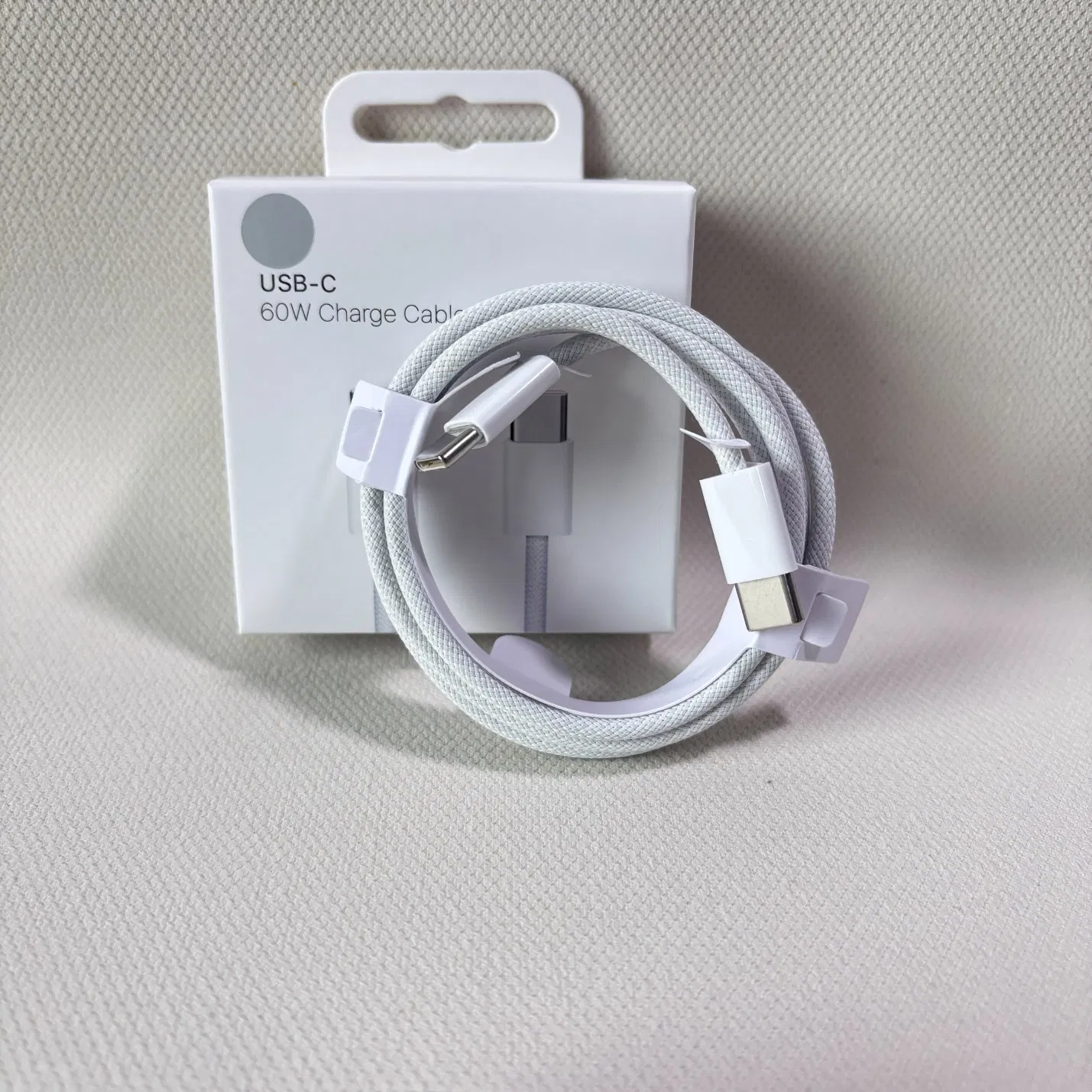 Кабель USB-C — Lightning 60W, 1 метр, быстрая зарядка