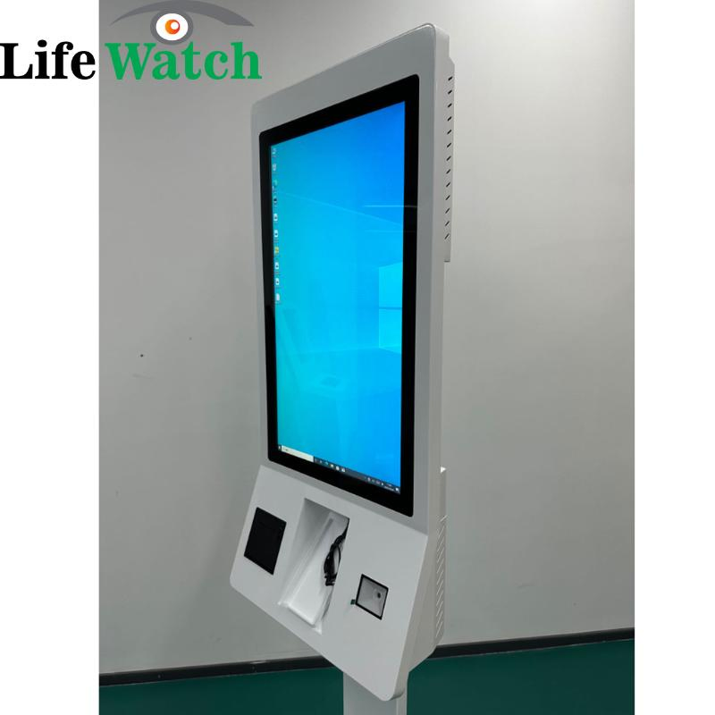 32 Inch Self Checkout Service Kiosk Digital Signage Machine