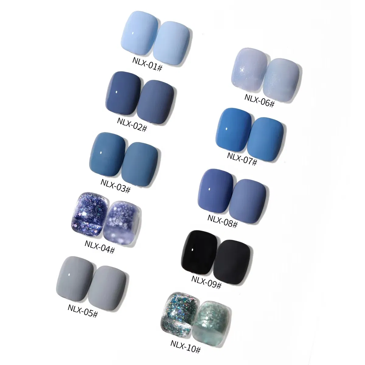 Wholesale 15ml as UV Nail Gel Polish 10 Colorsfor OEM or Nail Salon Nail Art Design Beauty Application