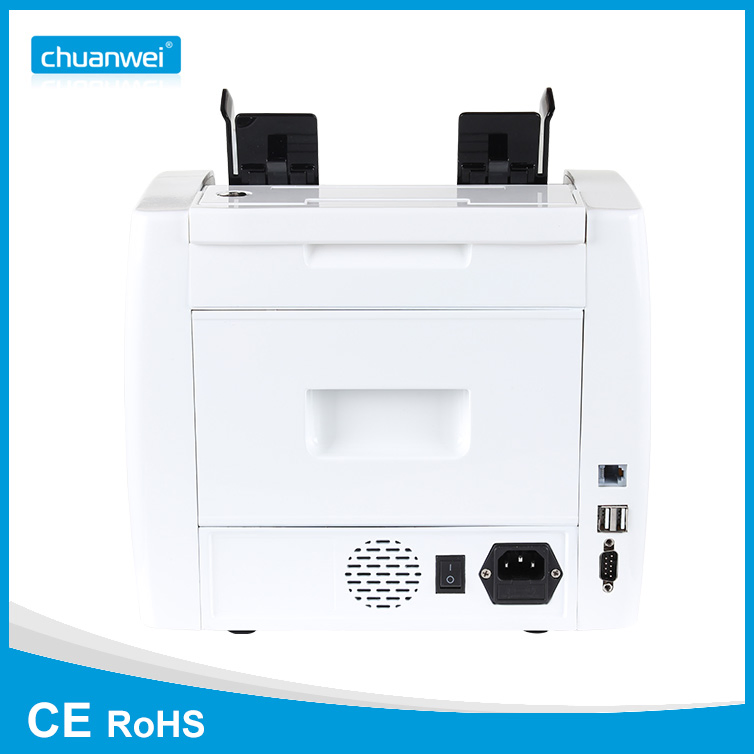 Dual Cis Multi Currency Value Counter UV IR Mg Counterfiet Detection