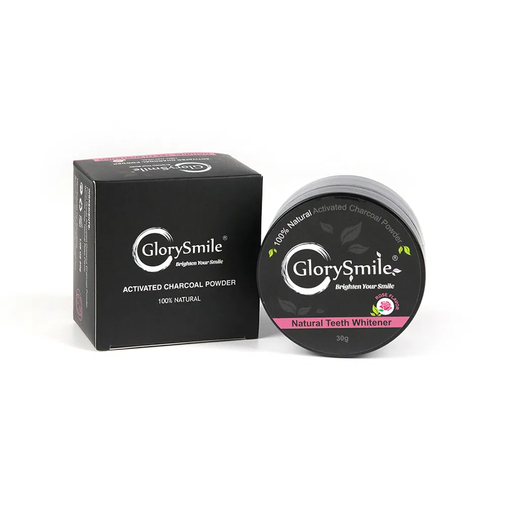 Dental Product Black Activated Charcoal Teeth Whitening Powder