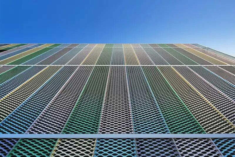 Decorative Wire Mesh Colored Aluminum Stainless Steel Bronze