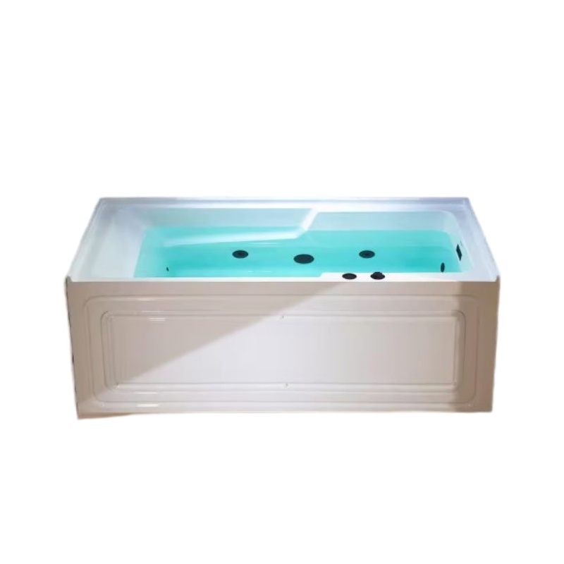 Ванна с гидромассажем и подогревом, правая канализация