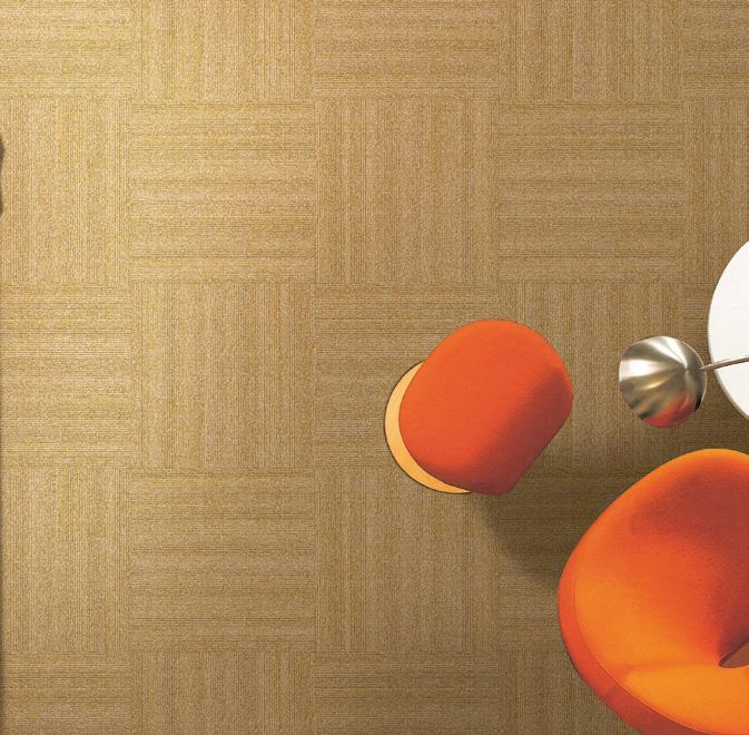SGS Factory Commercial Office Use Anti-Slip Non-Foul PP Bitumen Carpet Tile Floor