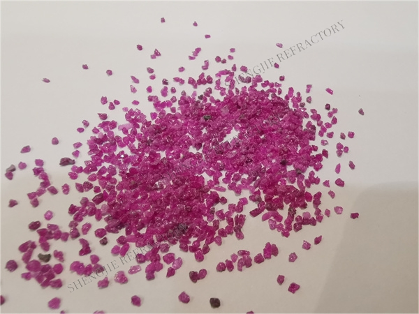 Shengji Factory Hot Sale Chrome Corundum Pink Corundum
