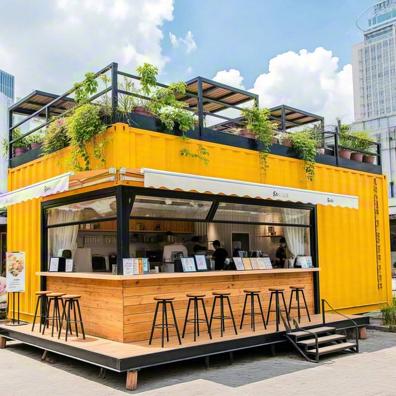 Factory Direct Sales Customize Temporary Housing Container Kitchen House