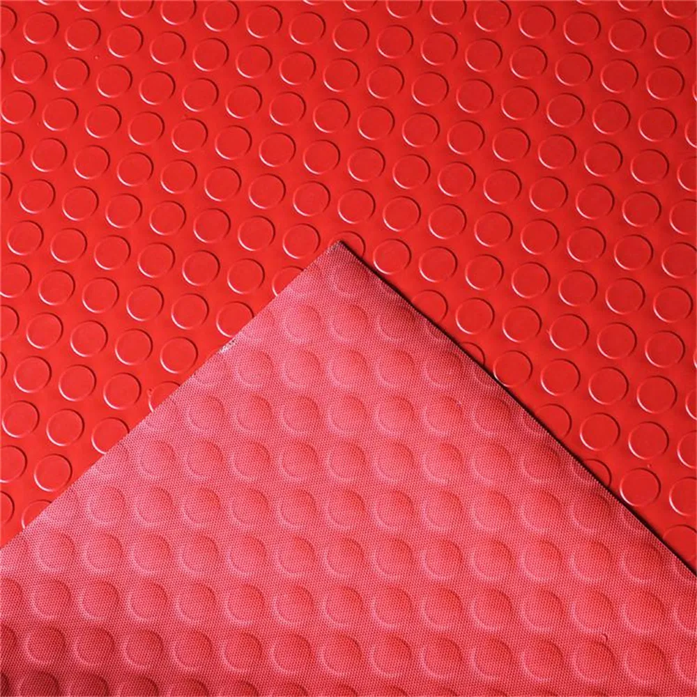 Anti Slip PVC Rubber Flooring Mat PVC Vinyl Floor Mat Bus Floor Mat Waterproof Kitchen Mat with Stud Diamond Pattern