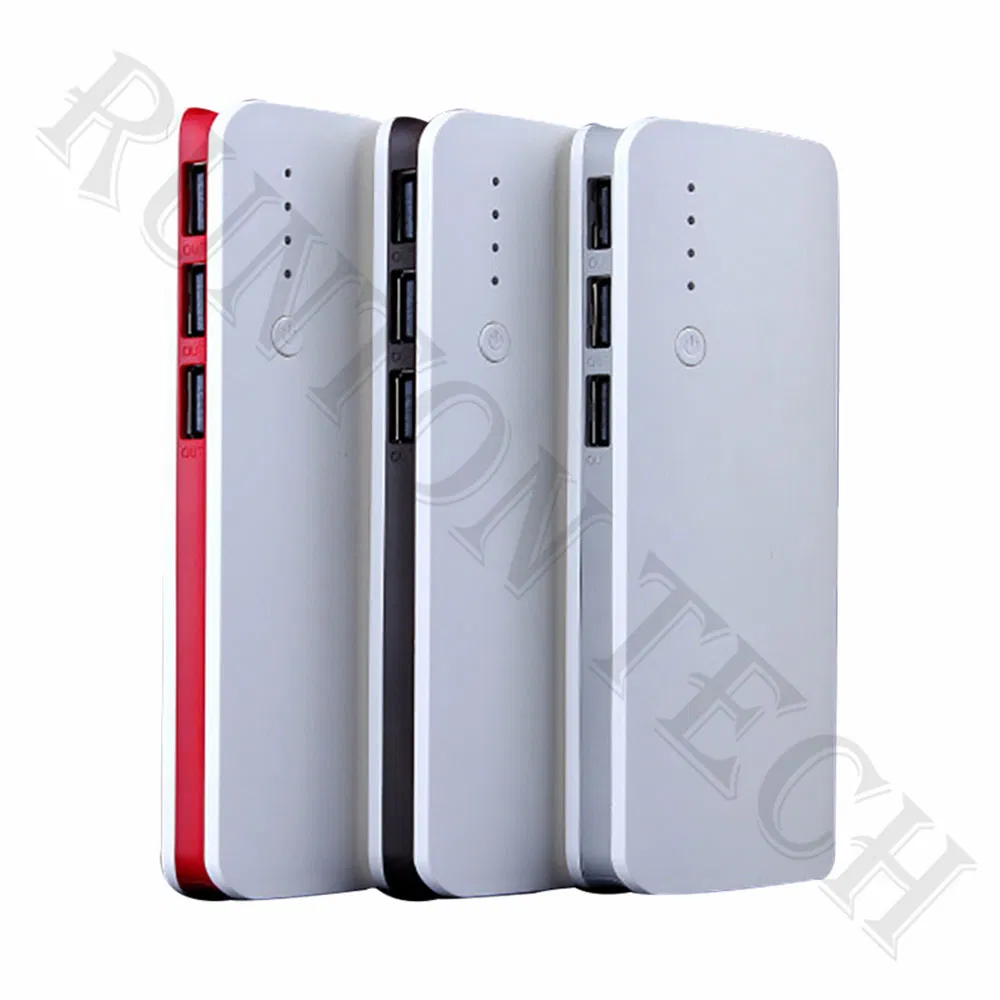 Rt-U21 Factory Price 3 USB Port LED Flashlight Power Bank