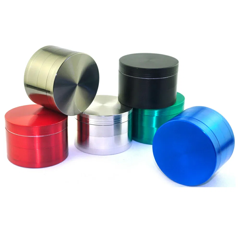 Skull Designs 3 Layers Zinc Grinder Glass Water Pipe Smoking Sets Smoking Accessories