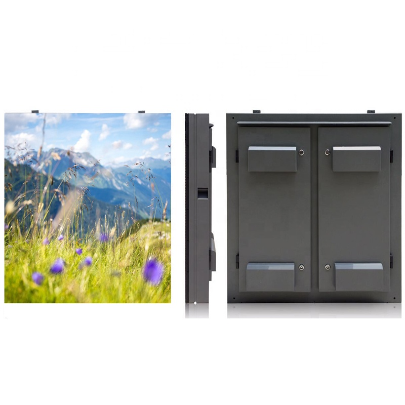 Outdoor Iron Cabinet Magnsium Alloy High Brightness LED Display Boards