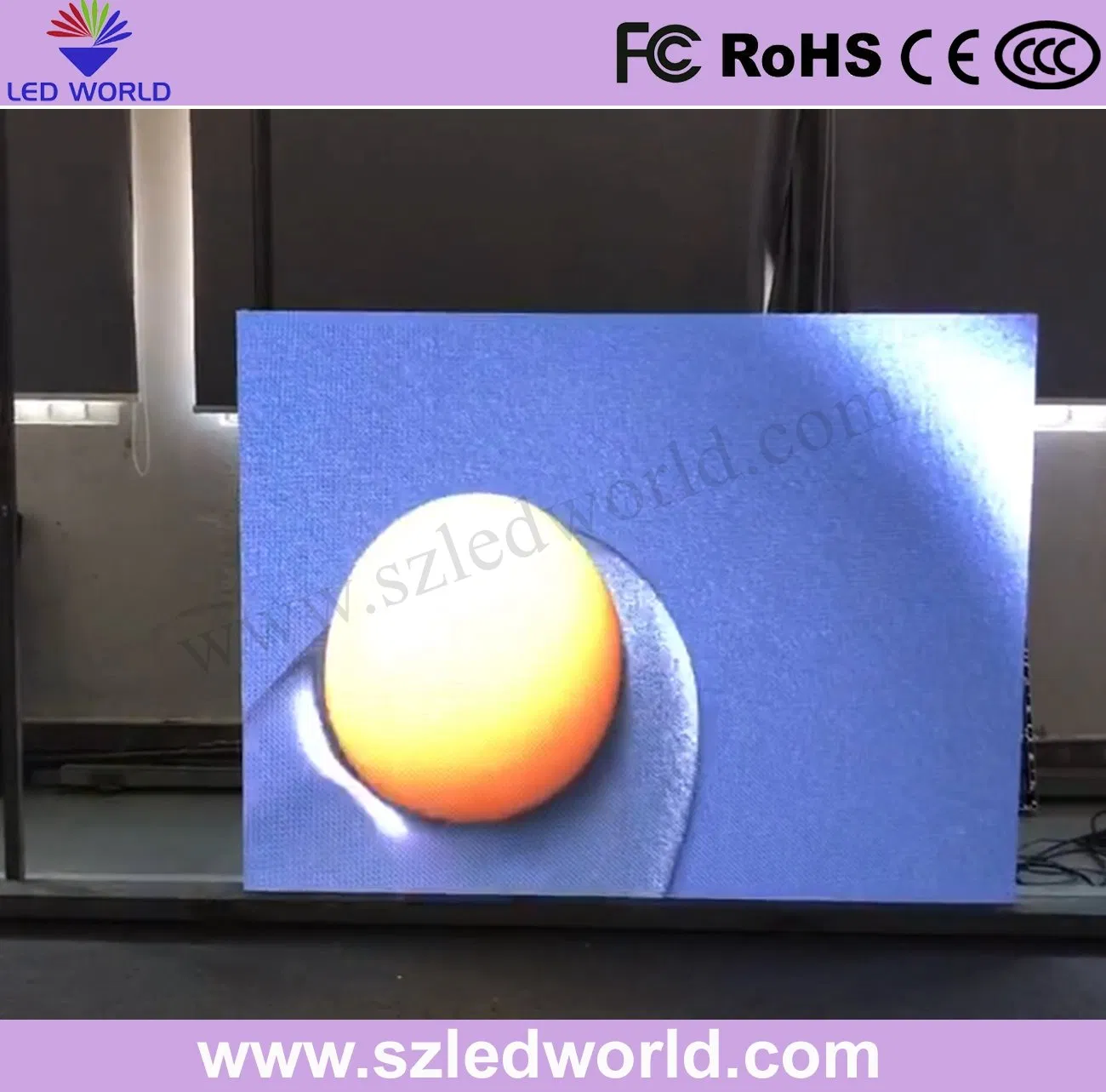 P3.91 P4.81 P5.95 P6.25 Rental Full Color Indoor / Outdoor LED Video Wall with 500X1000mm Die-Casting Cabinets