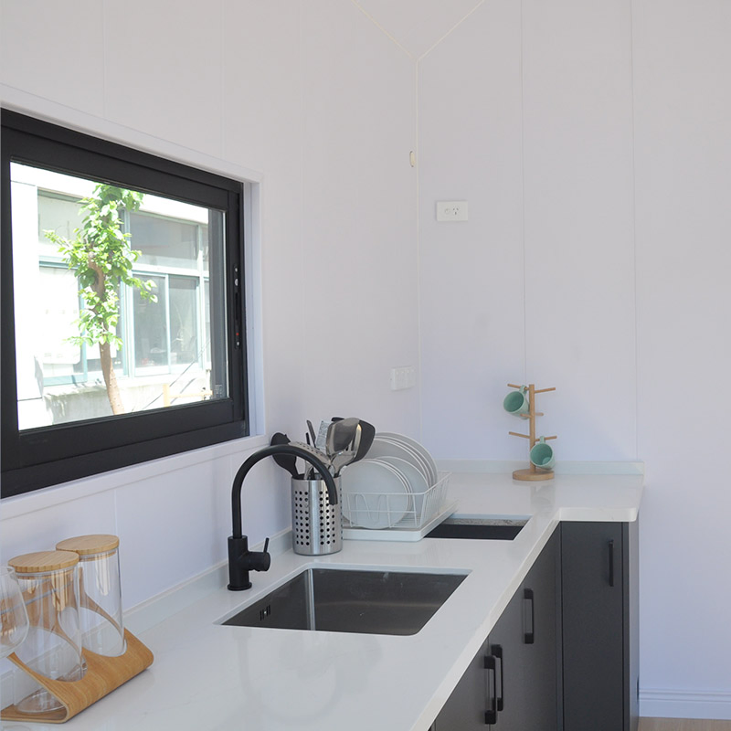 Prefabricated Light Steel Framed Tiny House on Wheels Wth Australia Standard