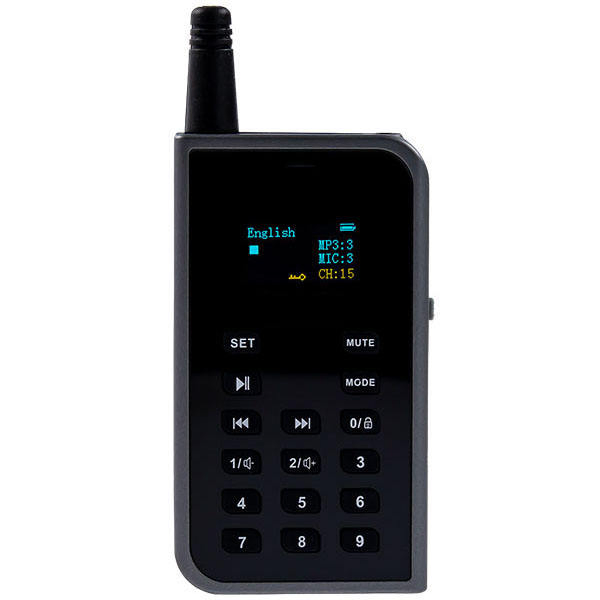 90 Hours Wireless Audio Guide System MP3 Player 43 Languages 14.5GB Museum